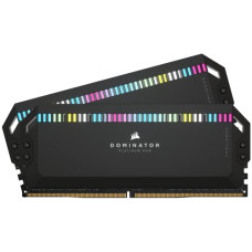 Deals, Discounts & Offers on  - Corsair Dominator Platinum RGB DDR5 32GB (2x16GB) 6000MHz C36 Intel Optimized Desktop Memory (Onboard Voltage Regulation, Patented CORSAIR DHX Cooling, 12 Ultra-Bright CAPELLIX RGB LEDs) Black