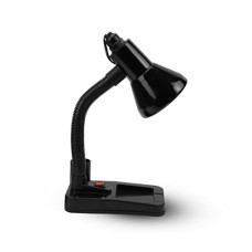 Deals, Discounts & Offers on  - Lexton Stylish Table Lamp with Pen Stand | Adjustable Lamp Neck | B22 Bulb | Metal Round Frame | Lamp