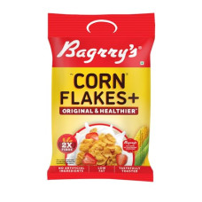 Deals, Discounts & Offers on  - Bagrry's Corn Flakes Plus 300 gm Pouch | Original and Healthier | Low Fat & Cholesterol | High Fibre | All Natural CornFlakes |Breakfast Cereal