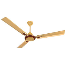 Deals, Discounts & Offers on  - Longway Starlite-1 1200mm/48 inch High Speed Anti-dust Decorative 5 Star Rated Ceiling Fan 400 RPM with 3 Year Warranty (Golden Beige, Pack of 1)
