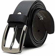 Deals, Discounts & Offers on  - Men Black Artificial Leather Belt