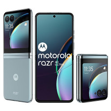 Deals, Discounts & Offers on Electronics - Motorola razr 40 Ultra (Glacier Blue, 8GB RAM, 256GB Storage) | 3.6