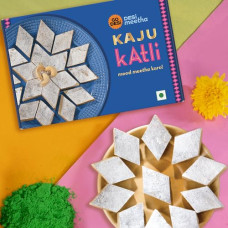 Deals, Discounts & Offers on  - GO DESi Kaju Katli 200 grams, Indian Sweets Gift Pack, DESi Meetha, Sweets Indian Mithai, Cashew