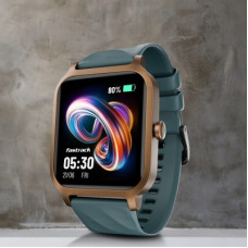 Deals, Discounts & Offers on  - Fastrack Revoltt FS1|1.83 Display|BT Calling|Fastcharge|110+ Sports Mode|200+ WatchFaces Smartwatch(Teal Strap, Free Size)