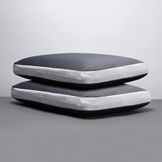Deals, Discounts & Offers on  - LA VERNE Cooling Gel Infused Pincore Technology Breathable Memory Foam Pillow with 3S Rebound (Standard, Grey.W, 1)