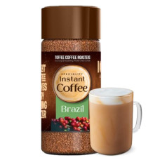 Deals, Discounts & Offers on  - Toffee Coffee Roasters | Brazil Speciality Instant Coffee | 50 gm | 100% Arabica | Ready in Seconds | Microground Technology | Makes 25 Cups