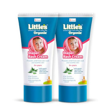 Deals, Discounts & Offers on Baby Care - Little's Organix Diaper Rash Cream, with Organic Ingredients (Aloe Vera and Neem extract), Dermatologically Tested, White 50g x Pack of 2