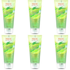 Deals, Discounts & Offers on  - VLCC Ayurveda Soothing Aloe Vera Gel (Pack of 6)(600 g)