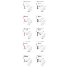 Deals, Discounts & Offers on  - BAJAJ IVORA LED Panel 9W CDL Cool Daylight Round (Pack of 10)