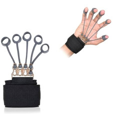 Deals, Discounts & Offers on  - Finger Gripper Strength Trainer | Hand Exerciser Yoga Resistance Bands Finger Flexion And Extension Training Device | Finger Force Grip Device