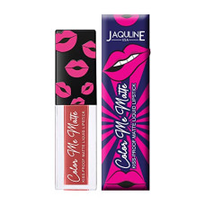 Deals, Discounts & Offers on Beauty Care - Jaquline USA Color Me Matte Long Lasting liquid Lipstick enriched with vitamin E & tea tree oil (Plum-5 ml)