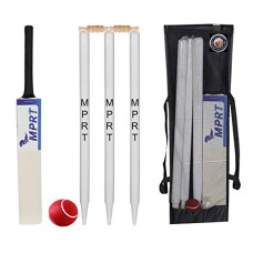 Deals, Discounts & Offers on  - MPRT Wooden Cricket Kit for Tennis Ball Size 3 Combo