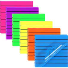 Deals, Discounts & Offers on  - UCRAVO 50 Sheets Transparent Sticky Notes with Lines,1 Pad Lined Translucent Sticky Notes Lined Self Sticky Notes Waterproof PET Markers Notes Pad Clear Aesthetic School Office Supplies(Yellow line)