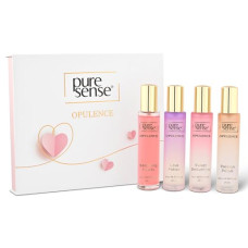 Deals, Discounts & Offers on Beauty Care - PureSense Opulence Perfume Gift Set (Hearts + Sweet + Passion + Love) 4x25ml For Women - 100 ml