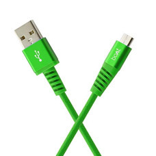 Deals, Discounts & Offers on  - boAt Rugged V3 Braided Micro Usb Cable For Android Smartphones, Windows Phone, Tablets, Pc Peripherals And Other Micro Usb Compatible Devices (Ivy Green)
