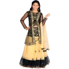 Deals, Discounts & Offers on Kid's Clothing - Flat 51% offer on Girl's Choli and Dupatta Set