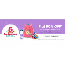 Deals, Discounts & Offers on Baby & Kids - Flat 90% OFF* on Handpicked Products