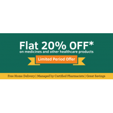 Deals, Discounts & Offers on Health & Personal Care - Flat 20% off on  all Medicines & Health products