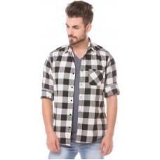 Deals, Discounts & Offers on Men Clothing - Prym Men's Checkered Casual Shirt