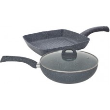 Deals, Discounts & Offers on Cookware - Wonderchef Granite Combo Set Cookware Set