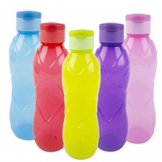 Deals, Discounts & Offers on Home & Kitchen - Cello Rugby Flip Polypropylene Bottle, 1 Litre - Set of 5