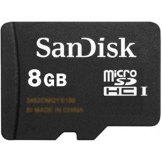 Deals, Discounts & Offers on Mobile Accessories - SanDisk Basic 8 GB MicroSDHC Class 4 20 MB/s Memory Card