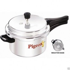 Deals, Discounts & Offers on Cookware - Pigeon Induction Base Aluminium Pressure Cooker - Outer Lid 5 Litres