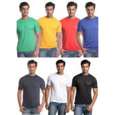 Deals, Discounts & Offers on Men Clothing - Tsx Mens Set Of 7 Multicolor T-shirt