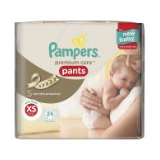 Deals, Discounts & Offers on Baby Care - Pampers Premium Care Pants New Baby Xtra Small (3-5 Kg) 24 Pc