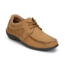 Deals, Discounts & Offers on Foot Wear - Woodland Tan Smart Casuals Shoes