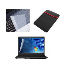 Deals, Discounts & Offers on Computers & Peripherals - Dealmart Laptop Screen Guard & Key Protector With Laptop Protection Sleeve For All Laptops Size-15.6