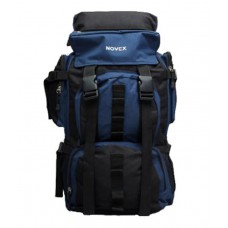 Deals, Discounts & Offers on Accessories - Flat 55% off on Novex Blue & Black Hiking Rucksack