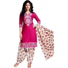 Deals, Discounts & Offers on Women Clothing - Kuki Fashion Exclusive Designer fancy Printed Cotton Dress material