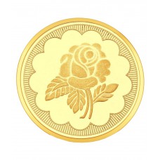 Deals, Discounts & Offers on Home & Kitchen - Utssav Gold Jewels 2 Grams 24 Kt. (999) Purity BIS Hallmarked Rose Gold Coin Minted by Sukkhi