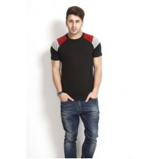 Deals, Discounts & Offers on Men Clothing - Gritstones Solid Men's Round Neck T-Shirt