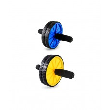 Deals, Discounts & Offers on Auto & Sports - Protoner Double Exercise Wheel With Knee Cushion