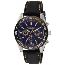 Deals, Discounts & Offers on Men - Titan Octane Multi-Function Chronograph Blue Dial Men's Watch