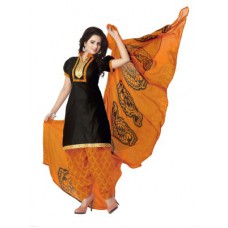 Deals, Discounts & Offers on Women Clothing - Jiya Cotton Self Design Salwar Suit Dupatta Material