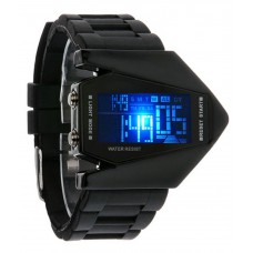 Deals, Discounts & Offers on Men - Bolt Black Silicon Casual Watch For Men