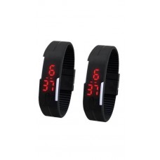 Deals, Discounts & Offers on Men - RK Led Watch Combo