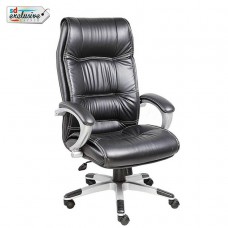 Deals, Discounts & Offers on Furniture - Regal High Back Executive Chair in Black Leatherette