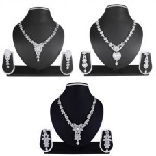 Deals, Discounts & Offers on Earings and Necklace - Atasi's Buy 2 Tairo Combo Necklace Set And Get 1 Free