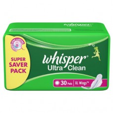 Deals, Discounts & Offers on Women - Whisper Ultra Clean -XL Wings - 30 Pads