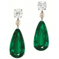 Deals, Discounts & Offers on Earings and Necklace - Kiara Swarovski Elements Traditional Sterling Silver Earrings