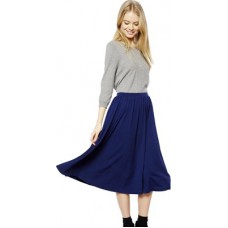 Deals, Discounts & Offers on Women Clothing - Maisha Solid Women's Gathered Skirt