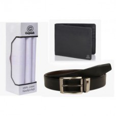 Deals, Discounts & Offers on Accessories - Gopesh Combo of Men Formal Accessories