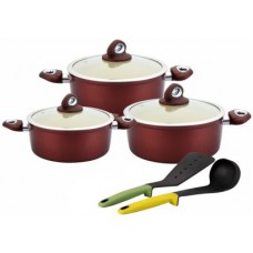 Deals, Discounts & Offers on Home & Kitchen - Wonderchef Galaxy with Silicone Spoon & Spatula Pack of 3 Casserole Set