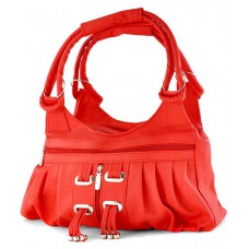 Deals, Discounts & Offers on Accessories - Smartways Leather Shoulder Bag-red