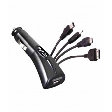 Deals, Discounts & Offers on Car & Bike Accessories - Intex Multi-Pin USB Car Charger