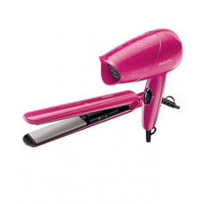 Deals, Discounts & Offers on Accessories - Philips Combo of HP8643 Hair Dryer & Hair Straightner